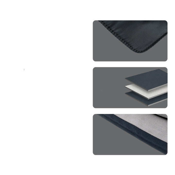 Solid Black & White Look Protective Laptop Covers
