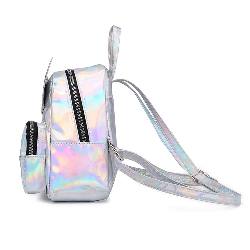 Fashion Cute Laser Sequins Backpacks with Sequins Wings