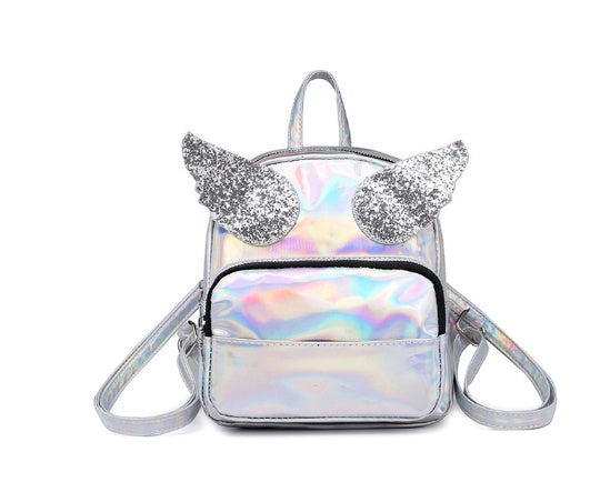 Fashion Cute Laser Sequins Backpacks with Sequins Wings