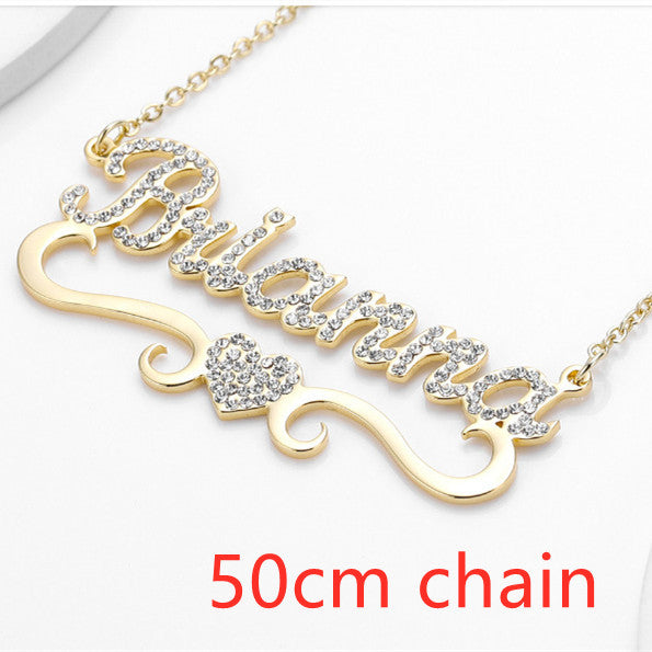 Custom Steel And Titanium Name, Number Necklaces Braclets