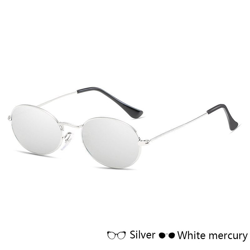 Fashion Women’s Sunglasses With Oval Design, Luxury Brand