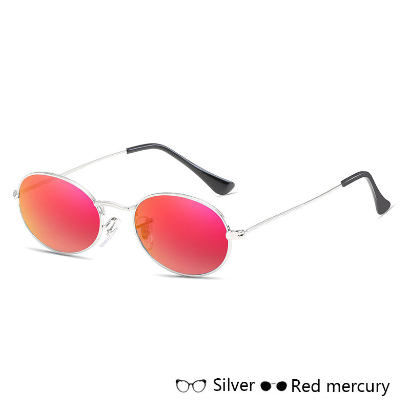 Fashion Women’s Sunglasses With Oval Design, Luxury Brand