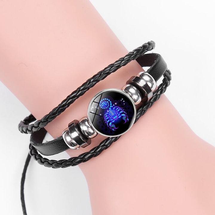12 Constellations Multi-Layer Glow Bracelets For Couple