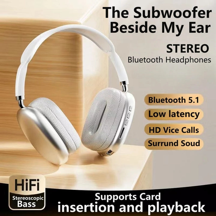 P9 Wireless Bluetooth Headset Noise Cancelling Earbuds