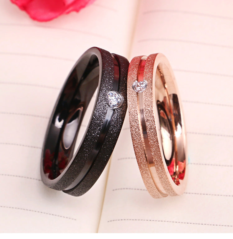 Couple Rings Japanese & Korean Style Rose Gold Bracelets
