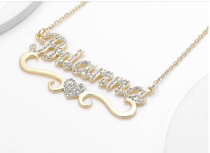 Custom Steel And Titanium Name, Number Necklaces Braclets