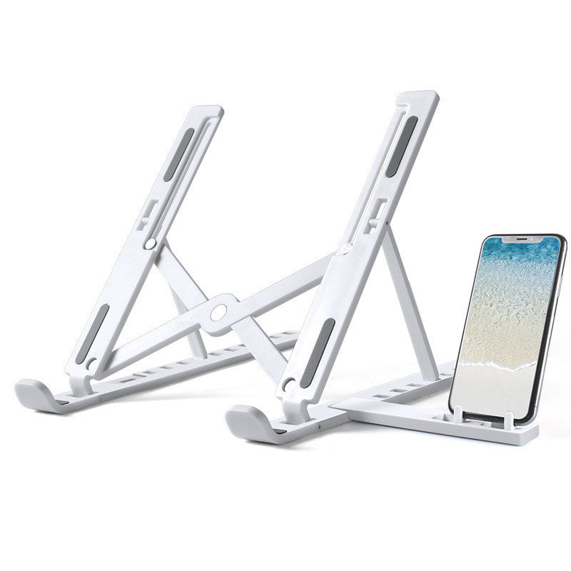 Portable Laptop Folding Stand With Cooling & Storage