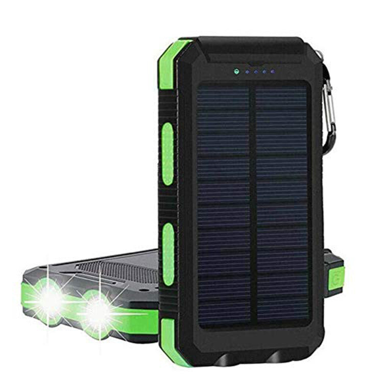 Solar Power Bank with Compass Outdoor Mobile Charger