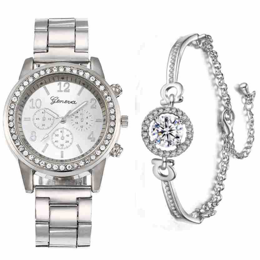 Fashion Steel Belt Watches Couple’s Quartz Mens & Women